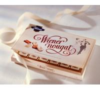 Wiener Nougat Milk Chocolate Candy with Soft Almond Praline 210g Gift Box by Karl Fazer [Pack of 3]