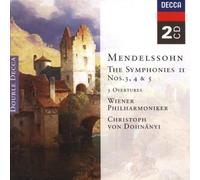 Wiener Philharm Mendelssohn: The Symphonies II: Symphony Nos. 3 (CD) (US IMPORT)