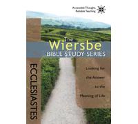 Ecclesiastes: Looking for the Answer to the Meaning of Life