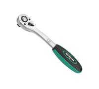 WIESEMANN 1893 Large Lever Type Reversible Ratchet 1/2 inch with 72 Teeth from fine-Tooth Ratchet Made from Chrome-Plated CV Steel | 80836