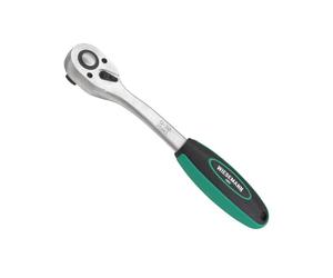 WIESEMANN 1893 Large Lever Type Reversible Ratchet 1/2 inch with 72 Teeth from fine-Tooth Ratchet Made from Chrome-Plated CV Steel | 80836