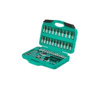 Wiesemann Socket Wrench Set 46 pcs 1/4" with Ratchet and Adapter