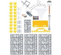 Wiesenfield Beekeeping Starter Kit - 45 pcs - stick chisel - honeycomb wire - tensioner - hive strap - numbers - bucket holder - uncapping tool WIE-BEESET-7