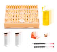 Wiesenfield Beekeeping Starter Kit - queen rearing - 322-pcs - transfer spoon - cell cups - hatching cells WIE-BEESET-3