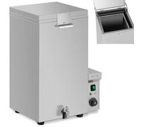 Wiesenfield WIE-CS-70 Poultry Scalder 70 L 3-5 Chickens Per Cycle Chicken Scalder Poultry Scalding Machine (Basket Dimensions 290x290x510mm, Max. Water Temp. 85 °C)