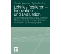 Wiesner - Lokales Regieren - Innovation und Evaluation Beschftigung - X555z