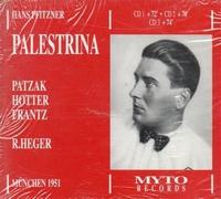 WIETER GEORG (basso) - Pfitzner: Palestrina