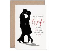 Wife Anniversary Card, Every Love Song