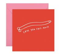 Wife Birthday Card - Love You This Much W*lly - Funny Anniversary Card For Women Girlfriend Husband - Naughty Valentines Card - Sexy Gifts For Her Partner - Comes With Stickers