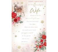 WIFE Christmas card from the meaningful and heartfelt 'Tenderness' range.