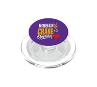 Wife Crane Operator Husband PopSockets PopGrip for MagSafe
