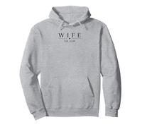 Wife Est. 2026 Just Married Mr and Mrs Wedding Honeymoon Pullover Hoodie