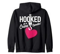 Wife Girlfriend Of Crane Operator Zip Hoodie