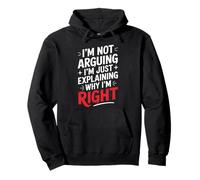 Wife I'm Not Arguing I'm Just Explaining Why I'm Right Pullover Hoodie