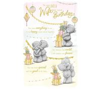 WIFE Me To You Bear Teddy 'storybook' BIRTHDAY Card