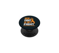 Wife Mom Woman Multiple Sclerosis Family Support MS Warrior PopSockets Adhesive PopGrip