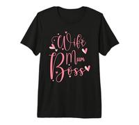 Wife Mum Boss - Cute Mother's Day Present - Mums the Boss Premium T-Shirt