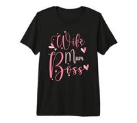 Wife Mum Boss - Cute Mother's Day Present - Mums the Boss Premium T-Shirt