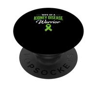 Wife of a Kidney Disease Warrior Support PopSockets Adhesive PopGrip