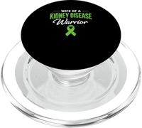 Wife of a Kidney Disease Warrior Support PopSockets PopGrip for MagSafe
