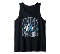 Wife of A Warrior Prostate Cancer Awareness Tank Top
