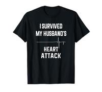Wife of Heart Attack Survivor - I Survived My Husband's T-Shirt