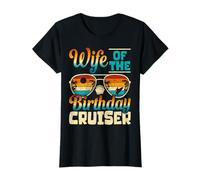 Wife of The Birthday Cruiser Cruising Couple Cruise Ship T-Shirt