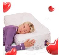Wife Pillow The Side Sleeper Pillow for Shoulder Pain - Orthopedic Support with Ergonomic Arm Holes - Cervical, Neck, Shoulder & Rotator Cuff Support - Therapeutic Design with Adjustable Support