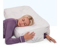 Wife Pillow The Side Sleeper Pillow for Shoulder Pain - Orthopedic Support with Ergonomic Arm Holes - Cervical, Neck, Shoulder & Rotator Cuff Support - Therapeutic Design with Adjustable Support