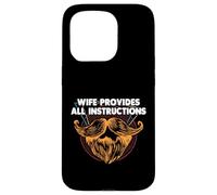 Wife Provides All Instructions Dad Memes Daddy Trending Case for iPhone 15 Pro