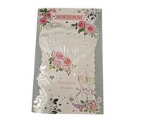 Wife Wedding Anniversary Large 8 Page Book Card. Card Size is 20X30CM.