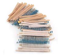 Wifehelper 1280pcs 1/4W 64 Values 1-10M ohm Resistors Assortment High Precision Stable Metal Film Components Kit Set