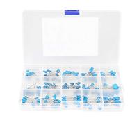 Wifehelper 180Pcs Ceramic Capacitors, 100pF-10000pF 15 Value 1kV High Voltage Ceramic Capacitors Assortment Kit with Box