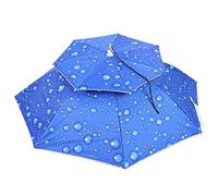 Wifehelper Anti-UV Head-Mounted Umbrella Sunscreen Fishing Umbrella Rainproof Rainproof Umbrella Hat(#2)