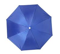 Wifehelper Anti-UV Head-Mounted Umbrella, Sunscreen Fishing Umbrella, Rainproof Rainproof Umbrella Hat, 65cm(blue)