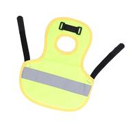 Wifehelper Chicken Reflective Vest Pet Nighttime Protective Clothing Harness Ducks Outdoor Pet Poultry Poultry Chick for Reflection Netting Supplies (Fluorescent Green)