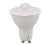 Wifehelper GU10 Light Bulb Induction Bulb, Infrared Motion Sensor, Long Life, High Efficiency, 5W 500LM 3000K, for Kitchen, Living Room, Hotel Display Showroom
