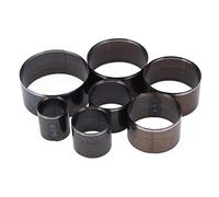 Wifehelper Hole Hollow Punch Cutter Leather Punching Tool Round Shape Cutting Mold Punching Die Set, 7Pcs Leather Punch Set for DIY Leather Craft Emporte Piece Outil