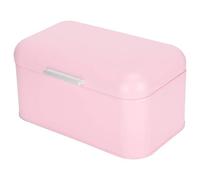 Wifehelper Iron Bread Box Container, Large Capacity Iron Bread Box Storage Bin with Top Lid Countertop Food Storage Containers for Bathroom, Bedroom, Kitchen, Hotel, Office Use