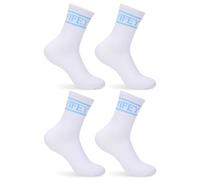 Wifey Socks,White Cotton Bride Bachelorette Socks,Soft Wedding Special Bride to Be Gifts Novelty Wife Bridesmaid Gifts for Stylish Newlywed Couple (UK, Alpha, One Size, Regular, Regular, Blue)