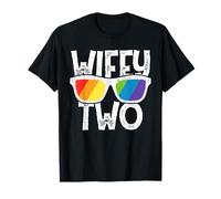 Wifey Two Lesbian Pride LGBT Bride Couple Gift T-Shirt