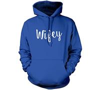 Wifey Unisex Hoodie - Blue X-Large