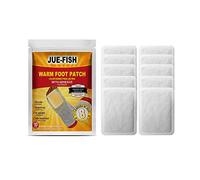 Wiffe 10pcs Air Activated Foot Warmer Sticker Adhesive Patches, 10pcs