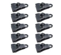Wiffe 10Pcs Tarp Clips Grip Clamps Thumb Screw Tent Clip Tent Fasteners Clips Holder Pool Awning Cover Bungee Cord Clip Attachments Camping Gear
