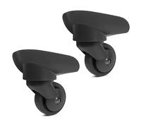 Wiffe 1Pair Luggage Suitcase Replacement Wheel Roller Hardware Repairing Set 360 Degree Spinner Caster Heavy Duty Wheel Luggage Spare Part