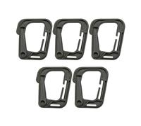 Wiffe 200kg Load Bearing Fast Release Clip Permanent Polyamide Substance for Walking and Crisis Circumstances Thin Backpack Clip