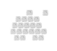 Wiffe 21pcs Kitten Keycaps with Heart Pattern, Clear Backlight & Fit for Mechanical Keyboards Keycaps Single for Mechanical Keyboard
