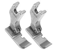 Wiffe 2Pcs Metal Flatbed Sewing Presser Foot for Thin/Thick, P36W