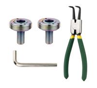 Wiffe 2Pcs Mountain Bicycles Crank Bolts Bottom Rack Screws Alloys Bicycles Crank Bolts for Mountain Arm Fixing