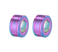 Wiffe 2Pcs Resistant Brake Caliper Spacer | Metal Alloy Height Increase Gasket Bike Brakes Clamps Spacer Bolt, Bicycles Disc Brake Spacer Replacement, Smoother